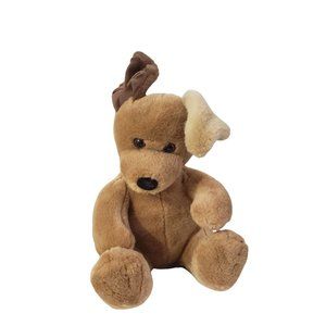 Barks Panting Sitting Dog Puppy Stuffed Animal